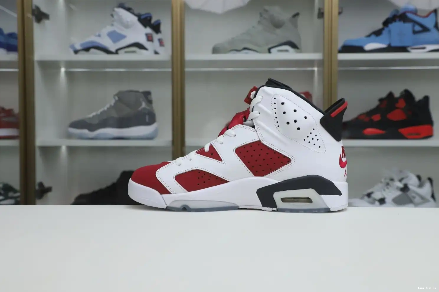 Kimikick 2021 JORDAN 6 OG RETRO 'CARMINE' AIR 0723